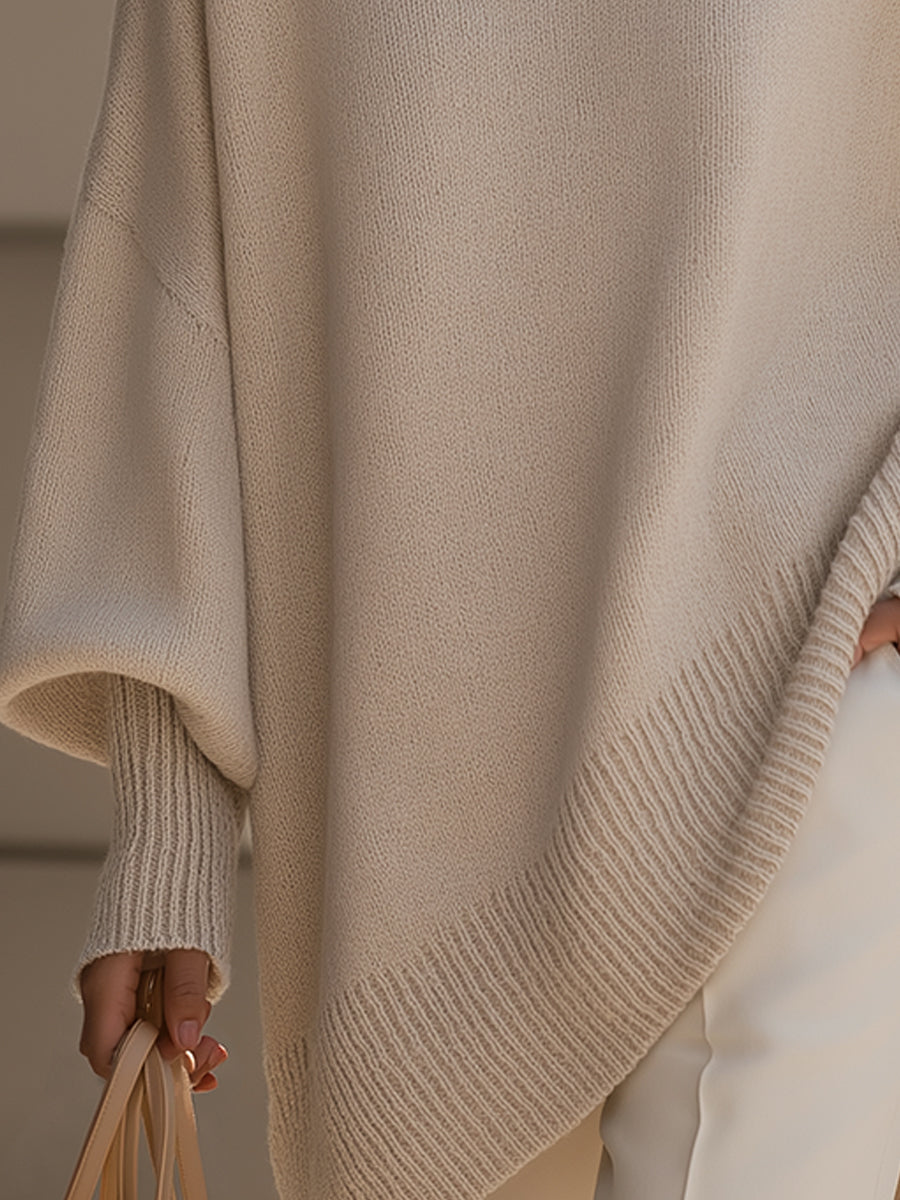Ludovica | Jersey oversize con escote amplio