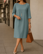 Sabine | vestido vientre plano