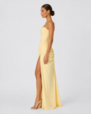 Vestido color marfil