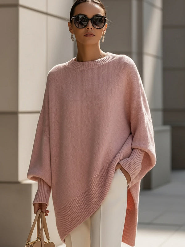 Ludovica | Jersey oversize con escote amplio