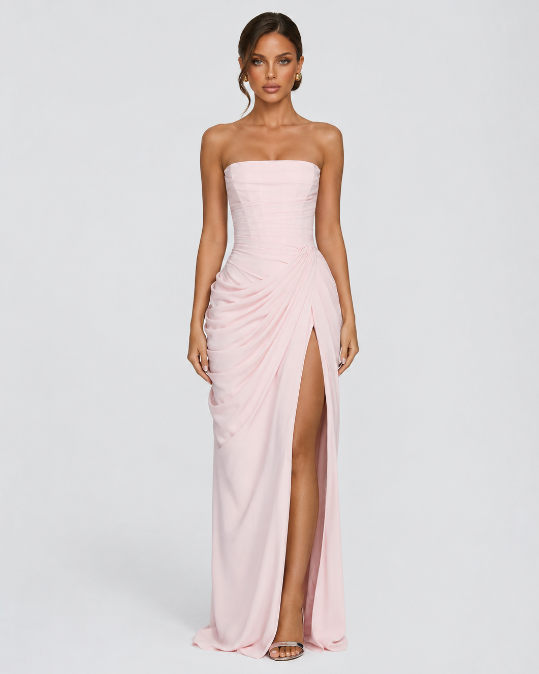 Vestido color marfil