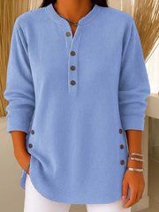 Nives | Túnica Henley con Botones