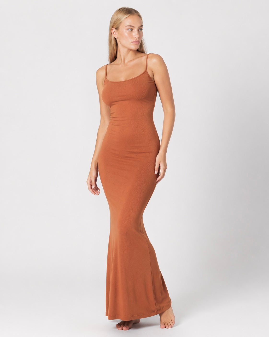 Vestido maxi de segunda piel
