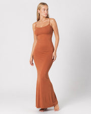 Vestido maxi de segunda piel