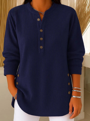 Nives | Túnica Henley con Botones