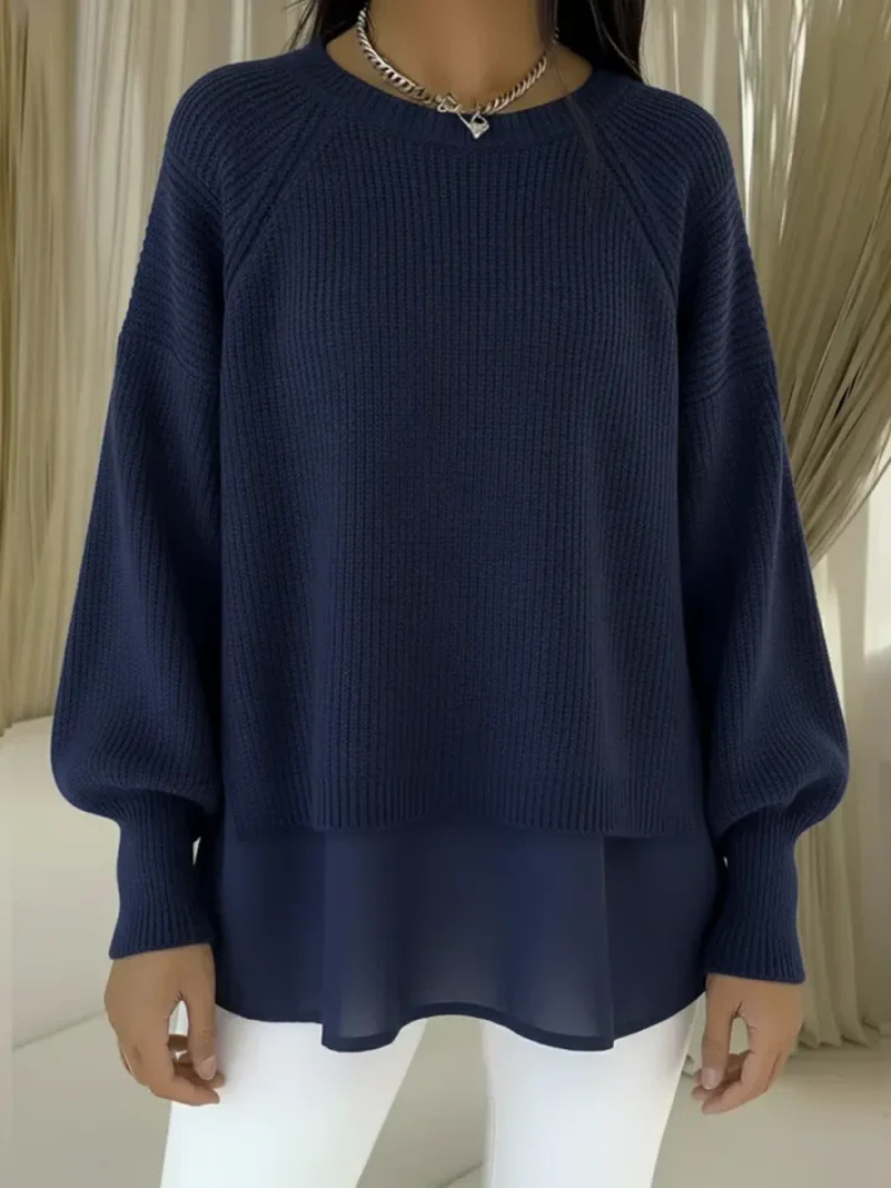 Clelia | Jersey efecto dos piezas