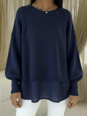 Clelia | Jersey efecto dos piezas