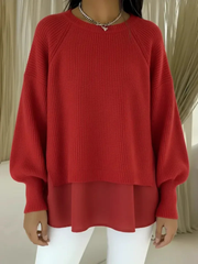 Clelia | Jersey efecto dos piezas