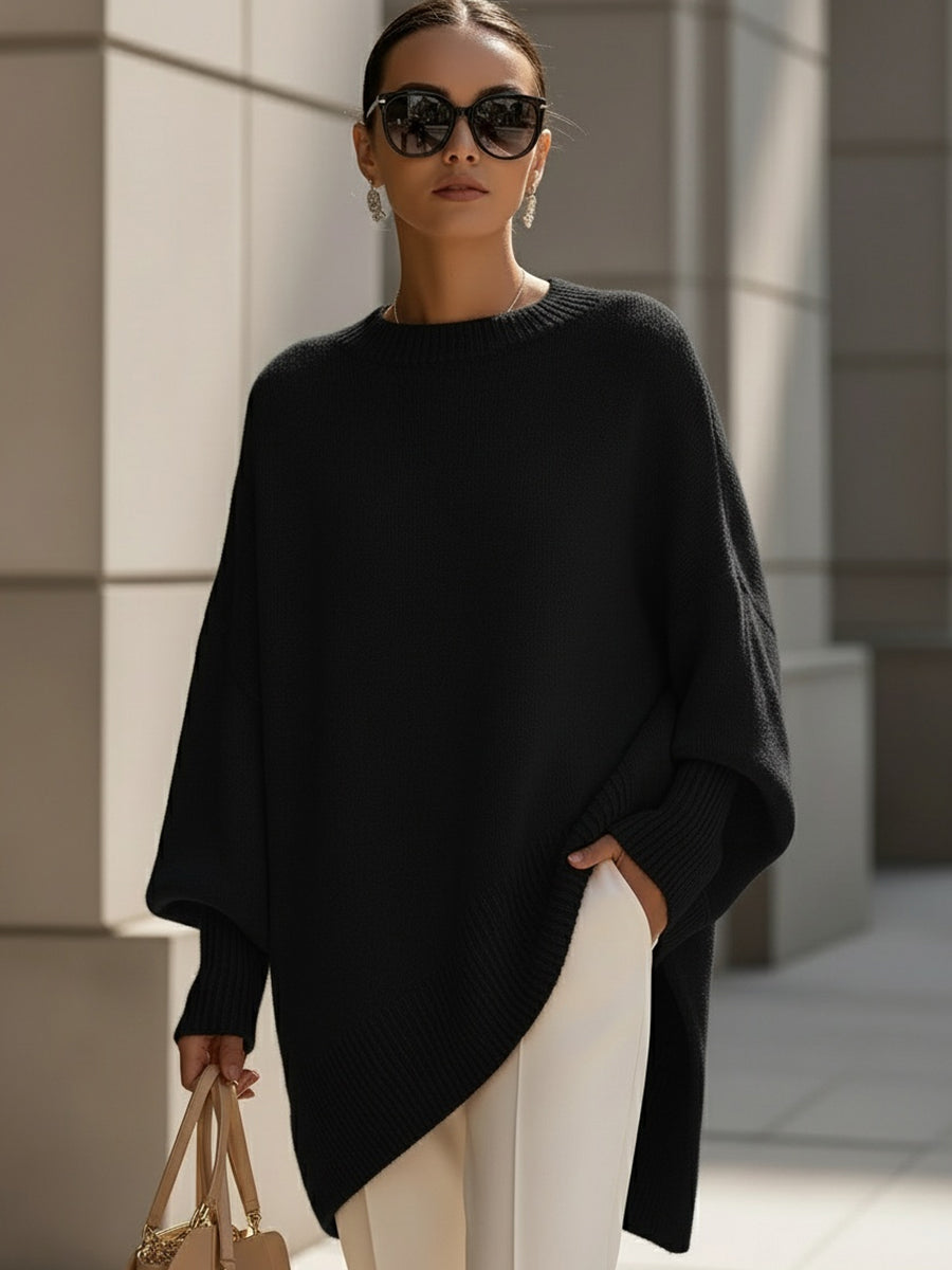 Ludovica | Jersey oversize con escote amplio