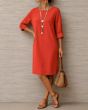 Sabine | vestido vientre plano