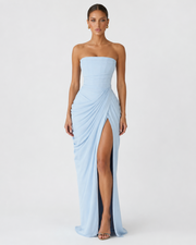 Vestido color marfil
