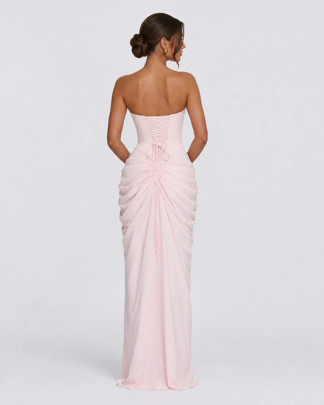 Vestido color marfil