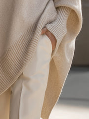 Ludovica | Jersey oversize con escote amplio