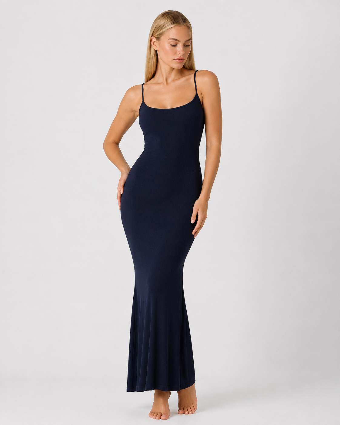 Vestido maxi de segunda piel