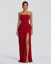 Vestido color marfil