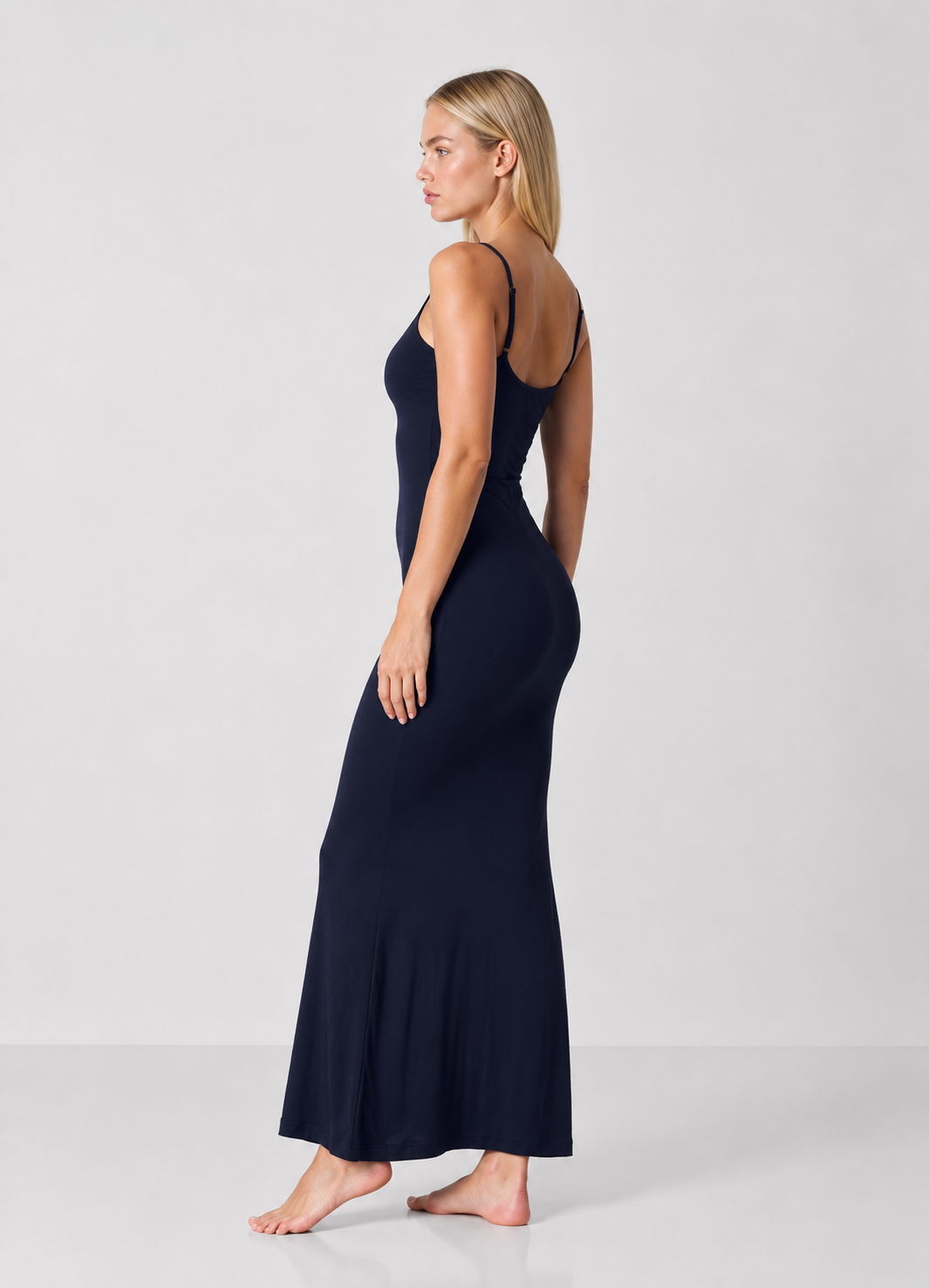 Vestido maxi de segunda piel