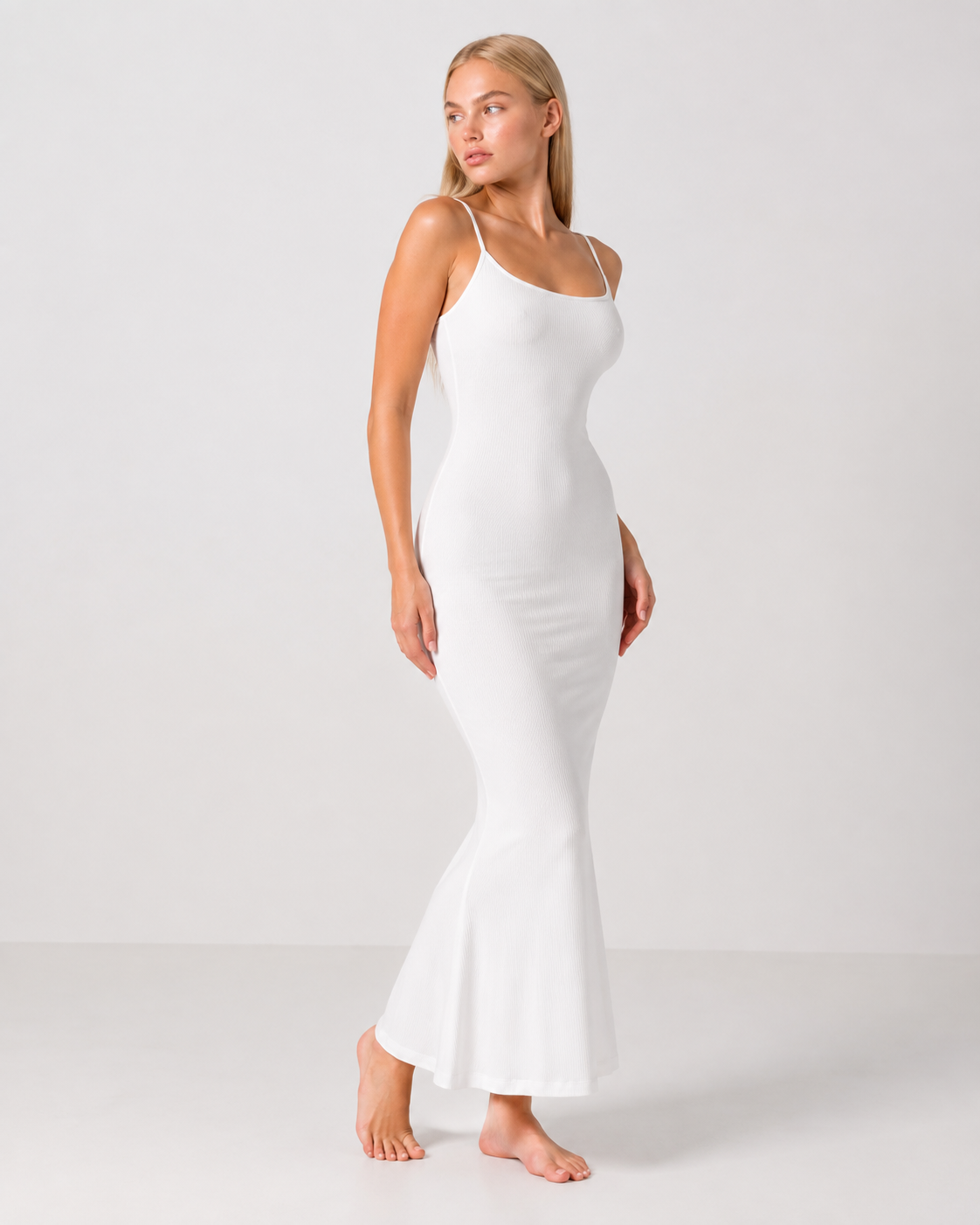 Vestido maxi de segunda piel