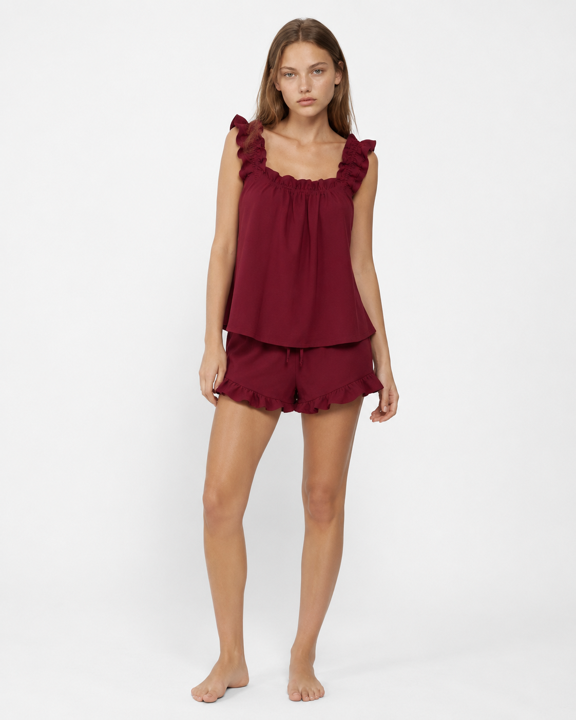 Conjunto de verano estilo soft girl
