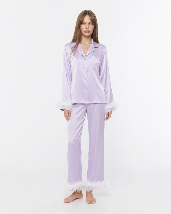 Conjunto de satén Noches de Hollywood