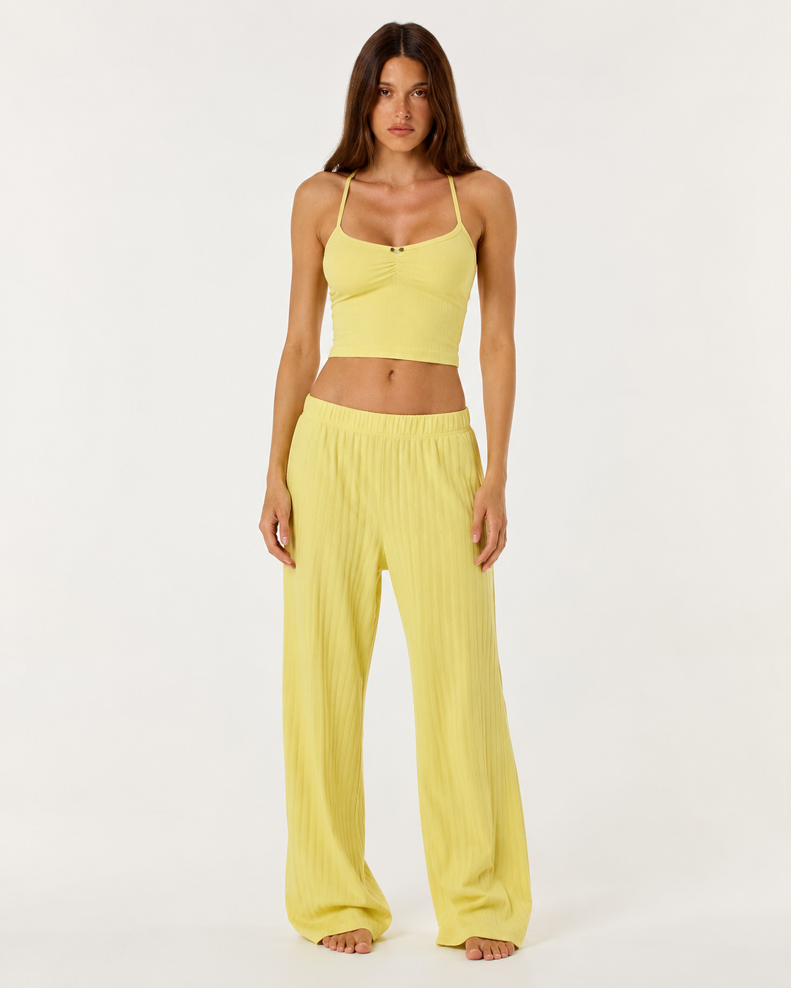 Conjunto de estar de punto suave