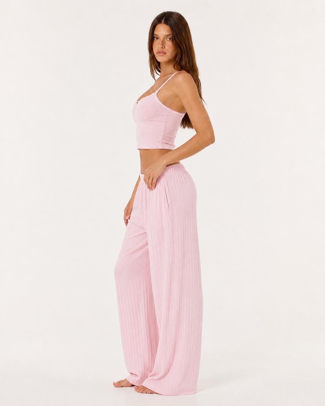 Conjunto de estar de punto suave