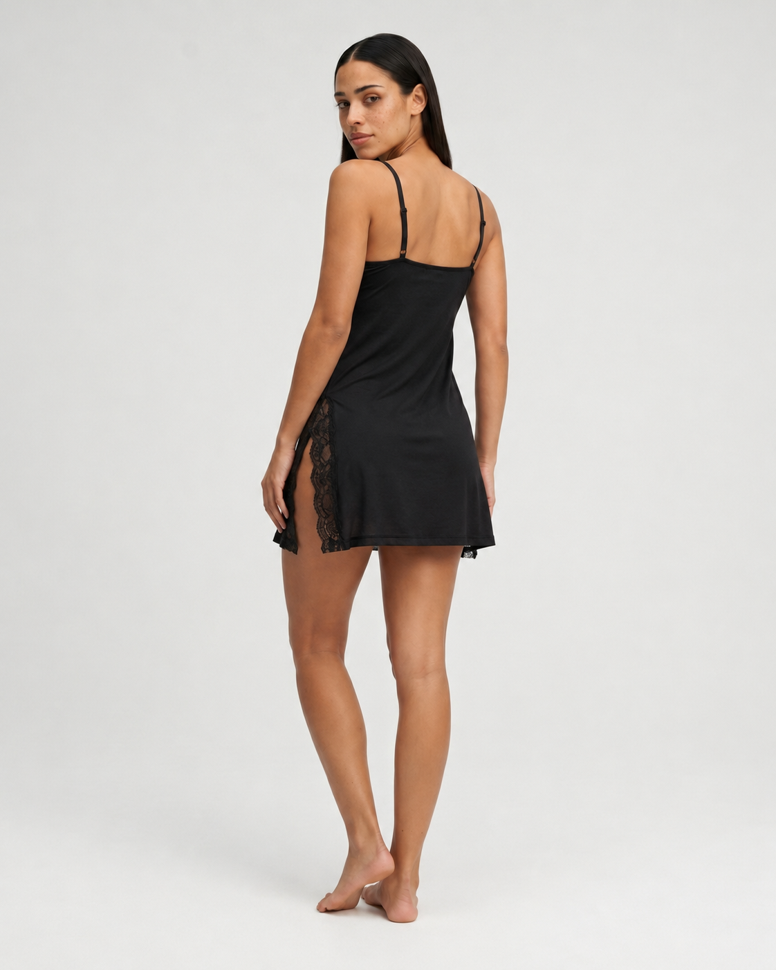Camisón rosa empolvado Whisper