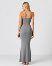 Vestido maxi de segunda piel