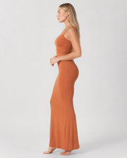 Vestido maxi de segunda piel