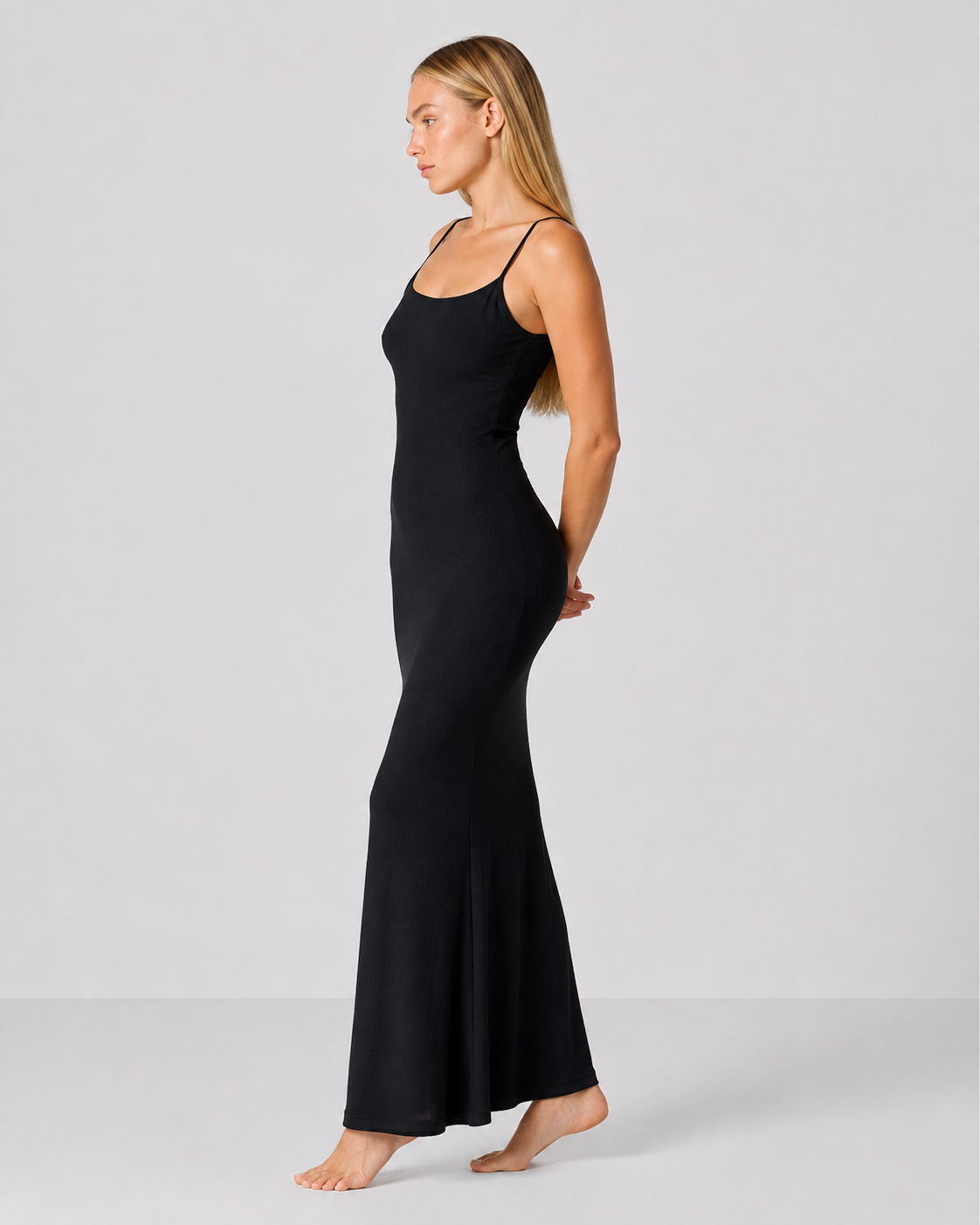 Vestido maxi de segunda piel