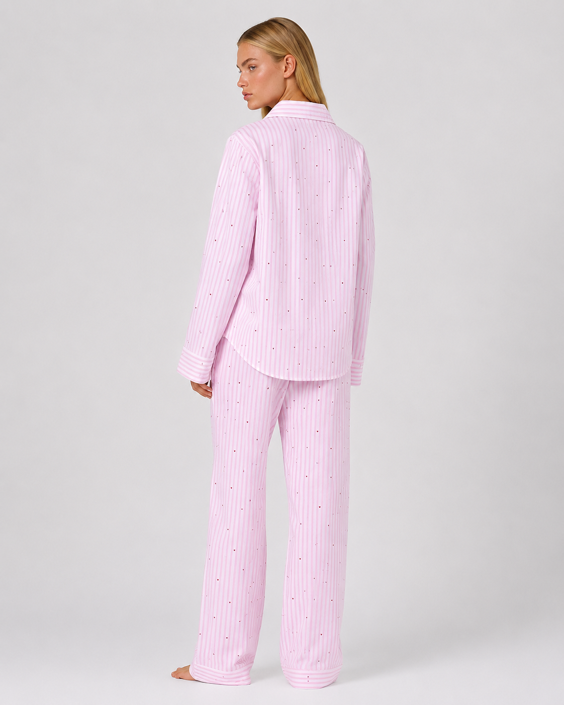 Conjunto de pijama de rayas Sweetheart