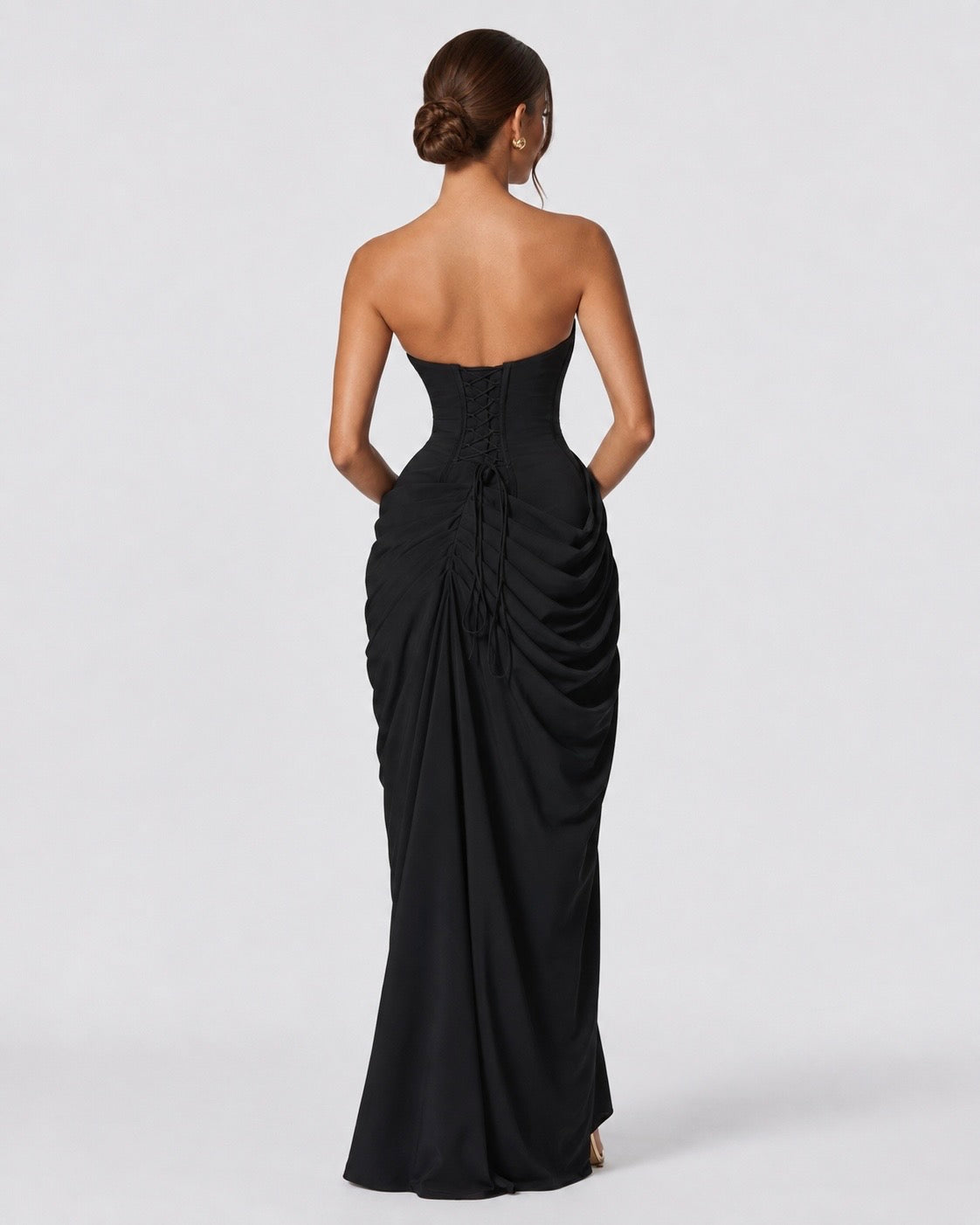Vestido color marfil