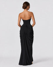 Vestido color marfil