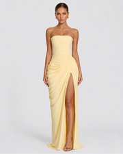 Vestido color marfil