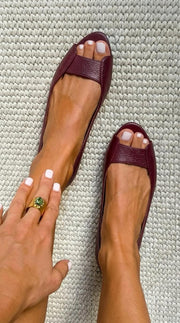 Adelina | Sandalias Doradas Cómodas