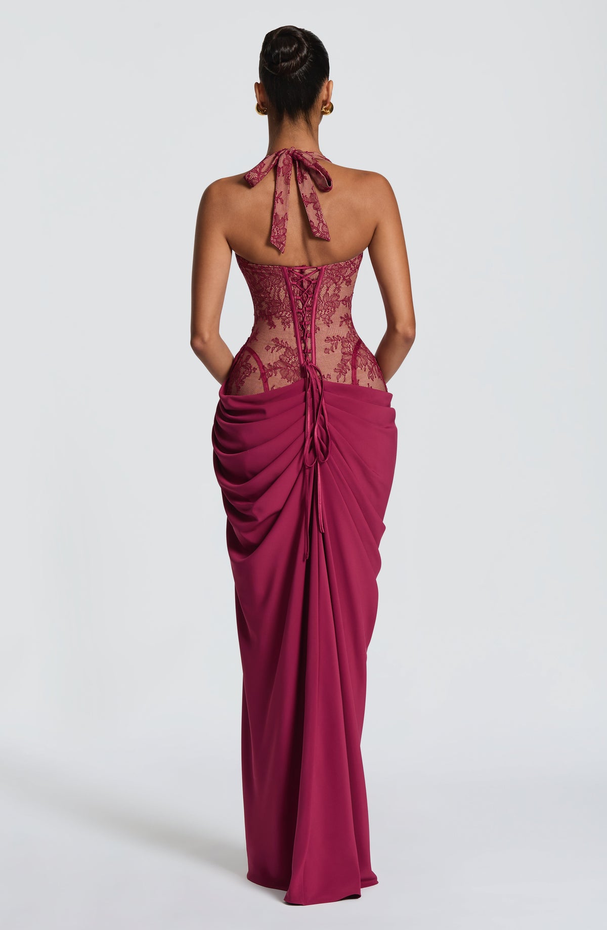 Vestido Largo Bonita - Mora