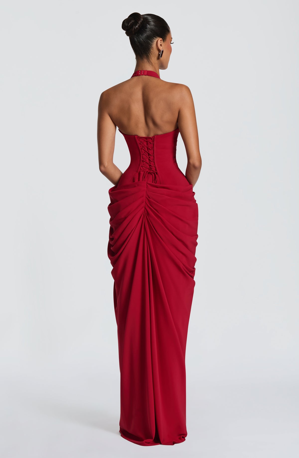 Vestido Largo Minette - Rojo Intenso