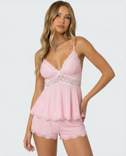 Conjunto de encaje Beso de medianoche