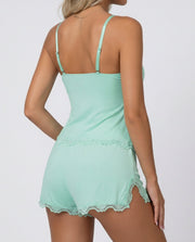 Conjunto de encaje Beso de medianoche