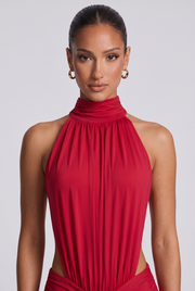 Vestido largo Thekla - Rojo