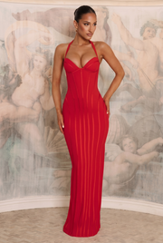 Vestido Largo Nigella - Rojo