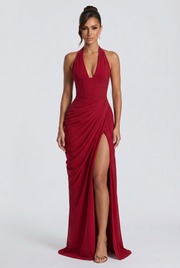Vestido Largo Minette - Rojo Intenso