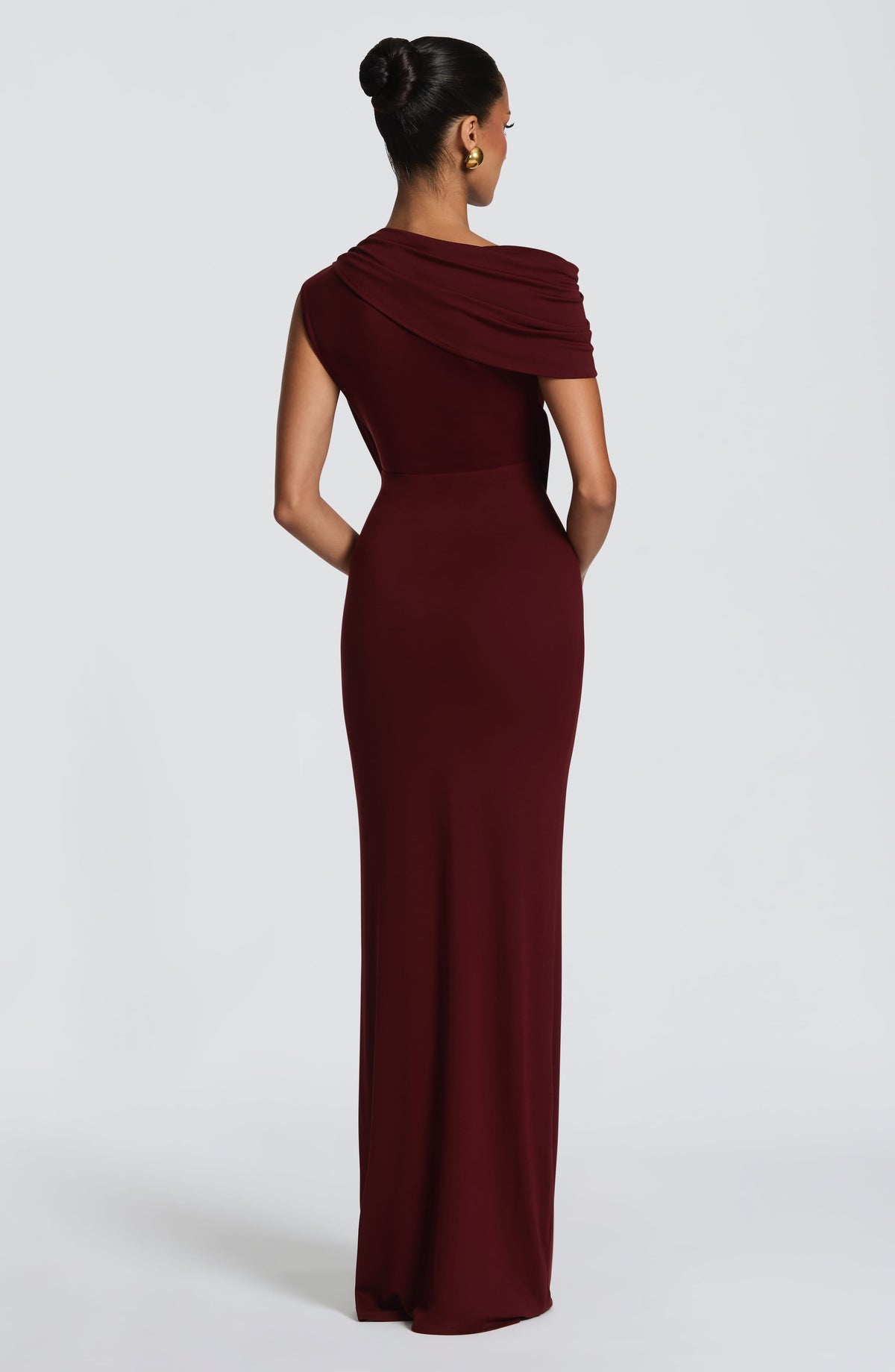 Vestido Largo Kalina - Cereza Lacada