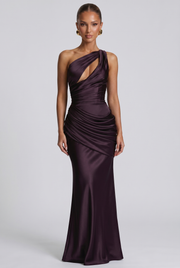 Vestido Largo Emina - Ciruela