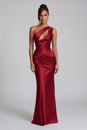 Vestido largo Emina - Rojo intenso
