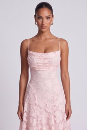 Vestido Largo Francis - Rosa Empolvado