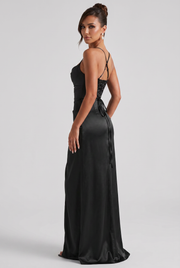 Vestido largo Helen - Negro