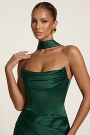Vestido Largo Kensington - Esmeralda