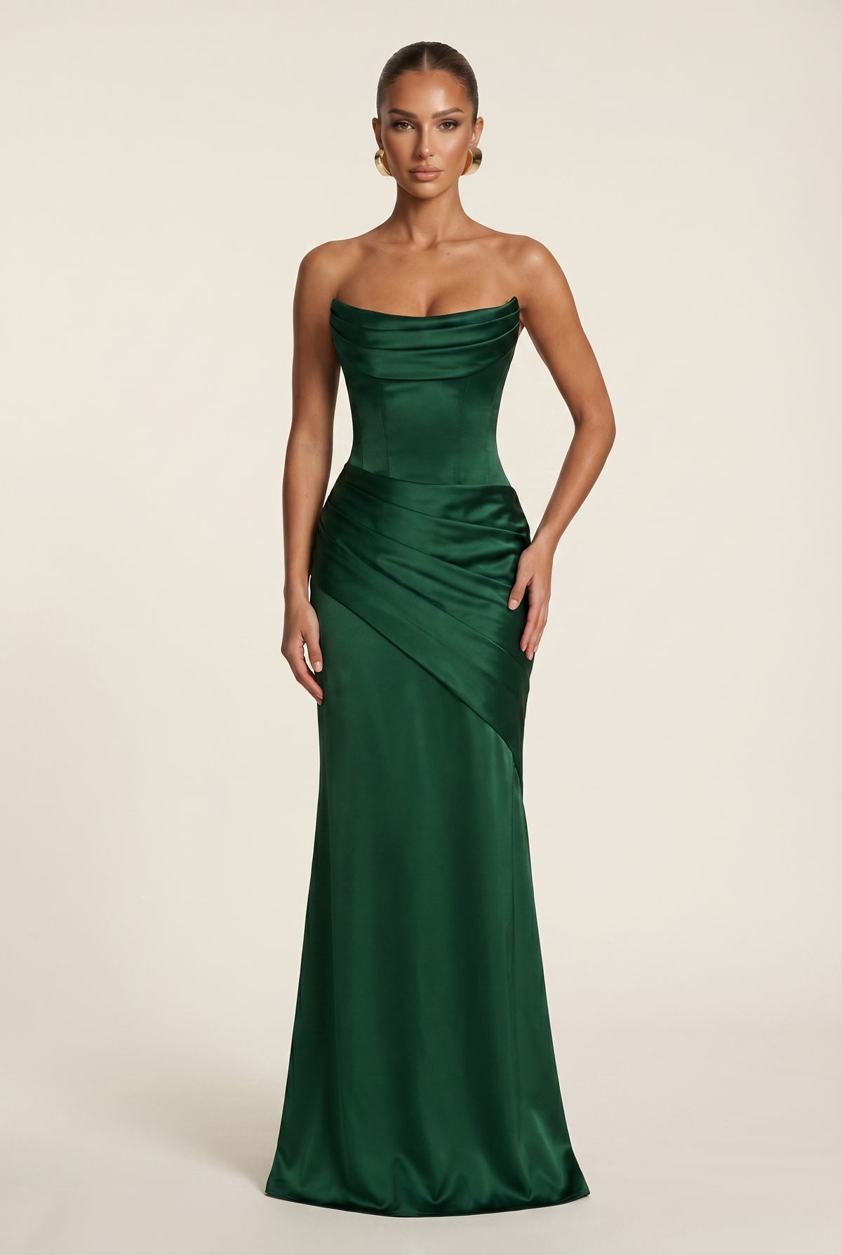 Vestido Largo Kensington - Esmeralda