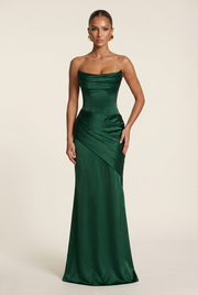 Vestido Largo Kensington - Esmeralda