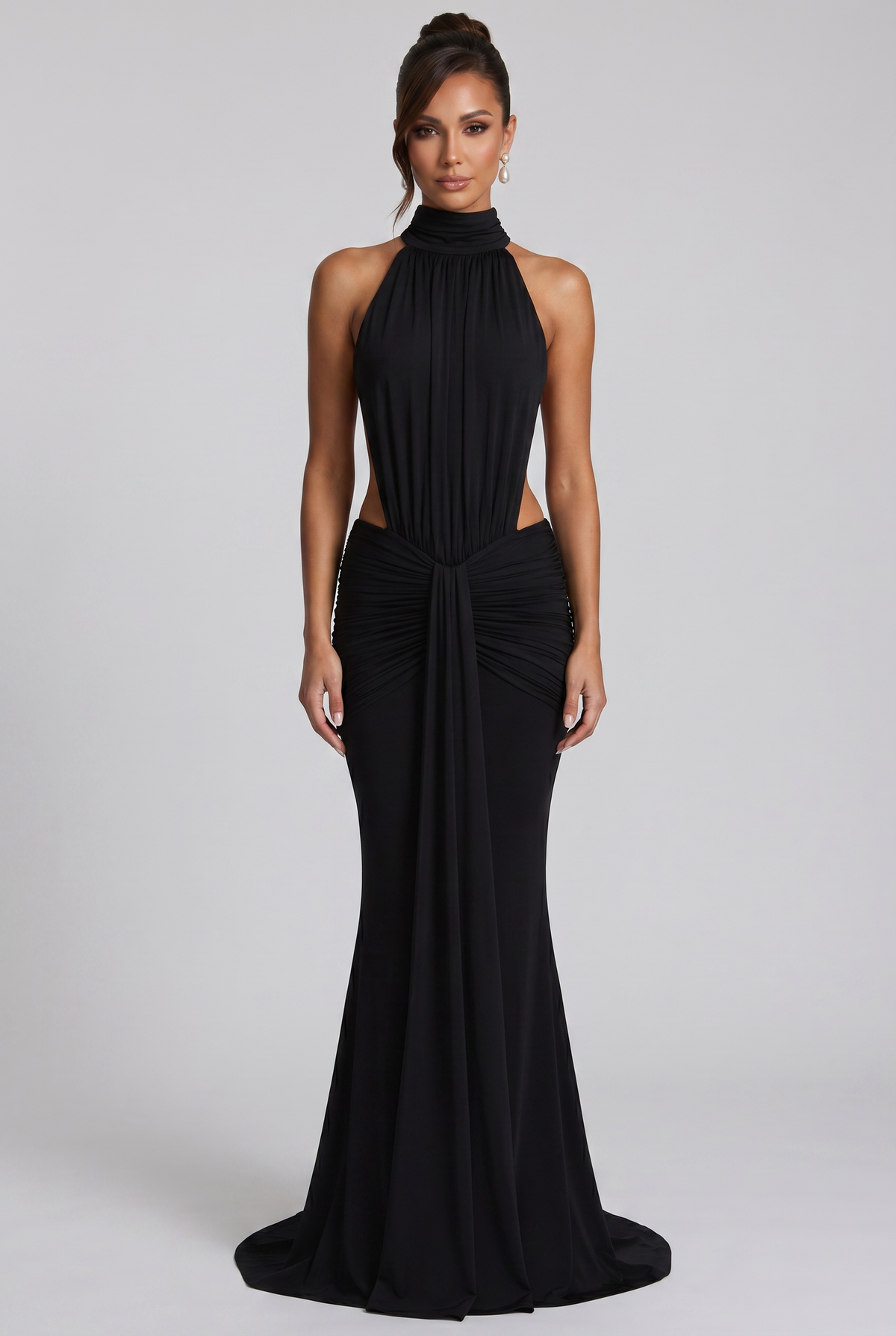 Vestido largo Thekla - Negro
